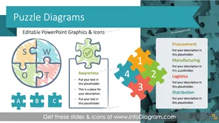 Puzzle Toolbox for Integrity Diagrams (PPT Clipart Shapes)
