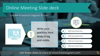 Online Meeting Outline Slide-deck (PPT Template)