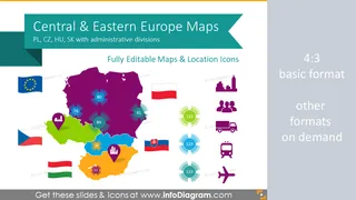 CEE Europe Maps with Administrative Territories (PPT editable)
